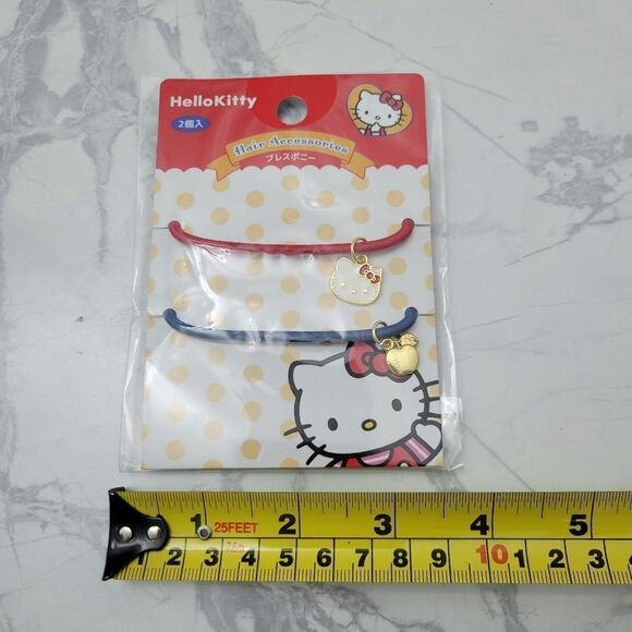 2/$20 Brand New Japan Sanrio Hello Kitty Hair Accessories 2pcs Set - Picture 6 of 6